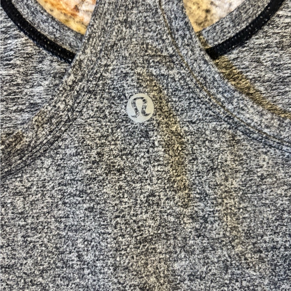 lululemon athletica Gray Crop Top